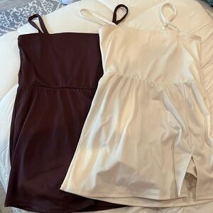 two Aeropostale tennis dresses